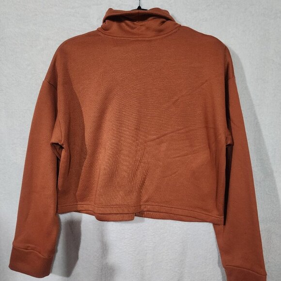 New Balance Womens Cropped Turtle Neck - Picture 2 of 7